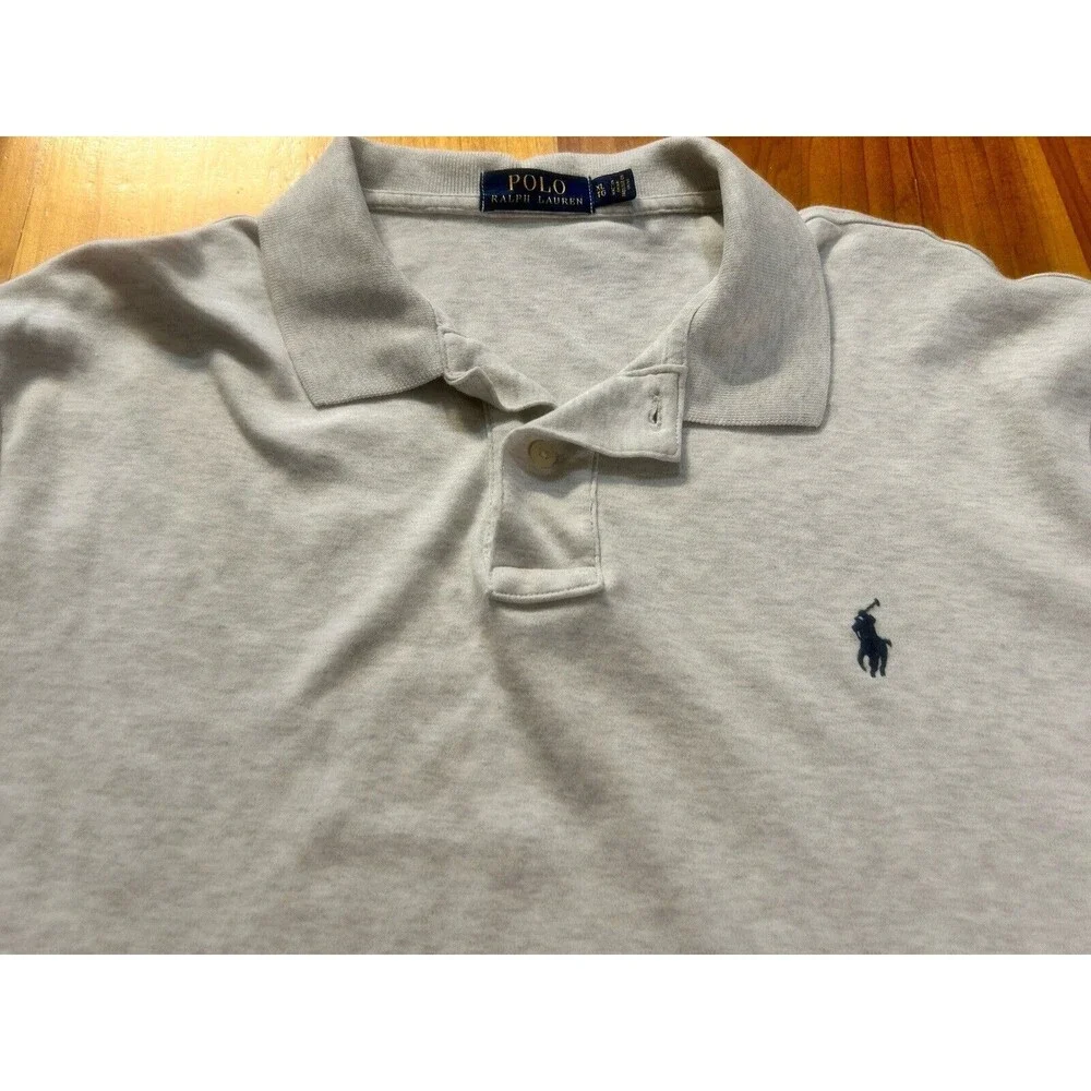 Polo Ralph Lauren Men’s Polo. XL. Short Sleeve. Cream. Cotton